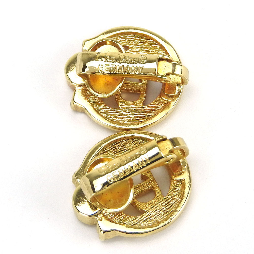 Christian Dior Earring metal gold