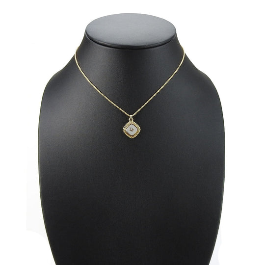 Christian Dior Necklace metal gold Women Used Authentic