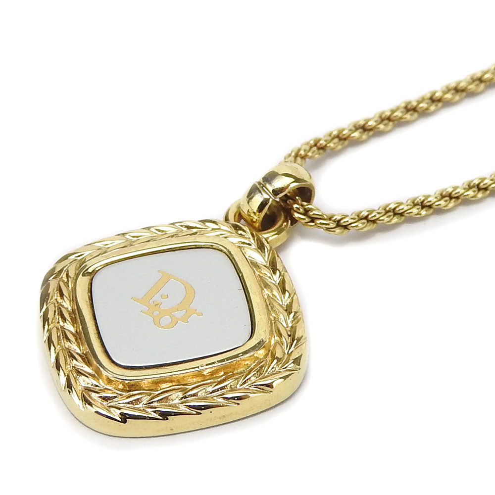 Christian Dior Necklace metal gold Women Used Authentic