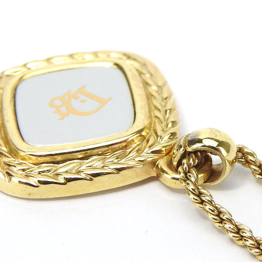 Christian Dior Necklace metal gold Women Used Authentic
