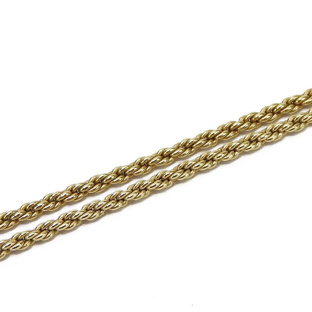 Christian Dior Necklace metal gold Women Used Authentic