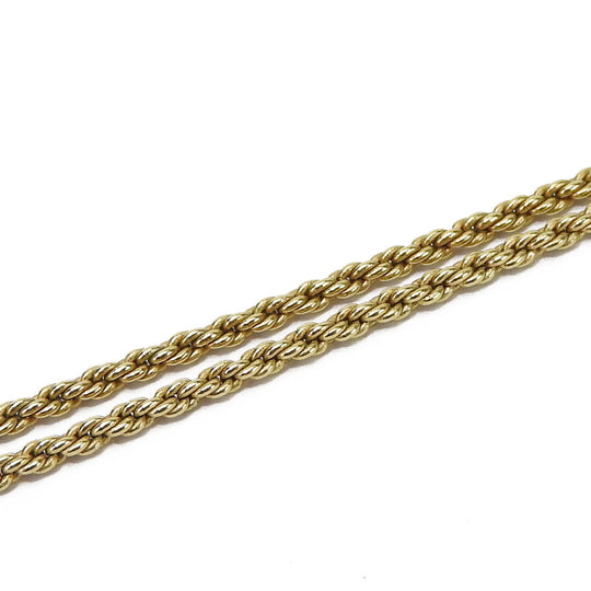 Christian Dior Necklace metal gold Women Used Authentic