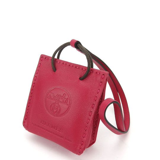 HERMES strap Anyo Miro Rose mexico sack orange Women Used Authentic