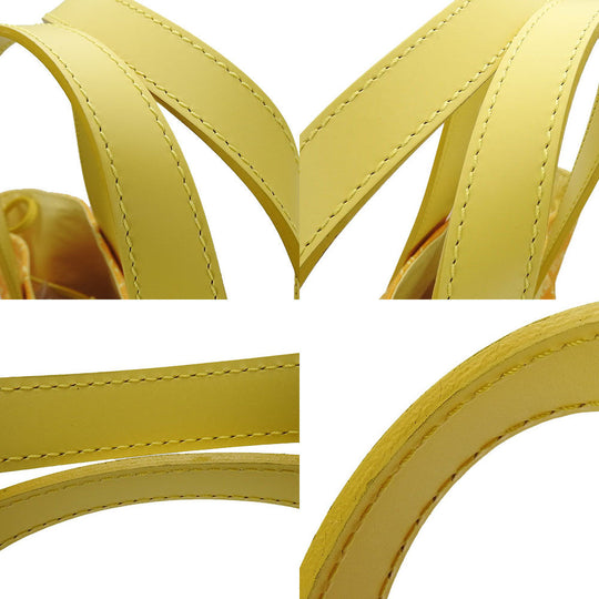 LOUIS VUITTON Tote Bag M95985 Canvas, Leather yellow The beach Cabas Ipanema  Women Used Authentic