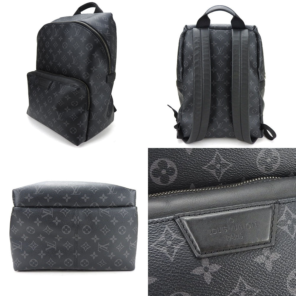 LOUIS VUITTON Backpack M43186 Monogram black Monogram Eclipse Apollo Bag mens Used Authentic