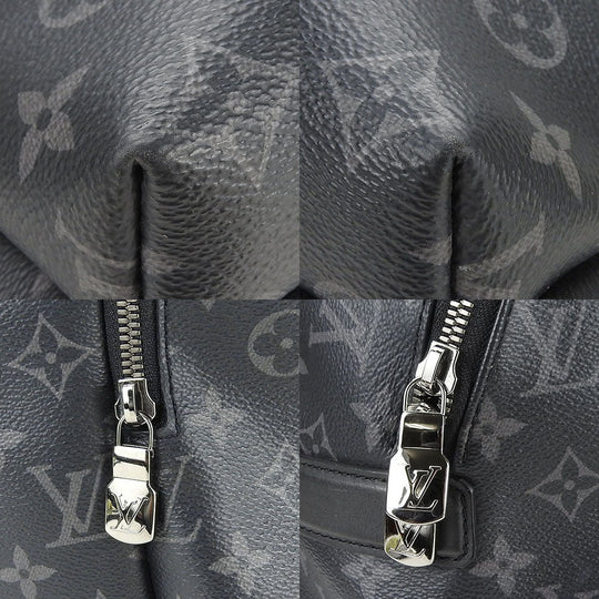 LOUIS VUITTON Backpack M43186 Monogram black Monogram Eclipse Apollo Bag mens Used Authentic