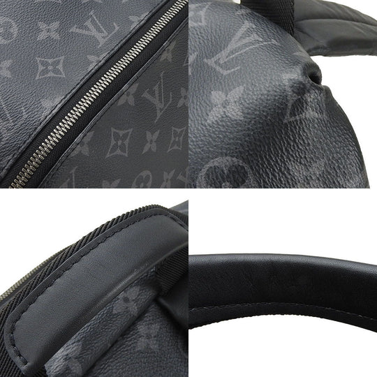LOUIS VUITTON Backpack M43186 Monogram black Monogram Eclipse Apollo Bag mens Used Authentic