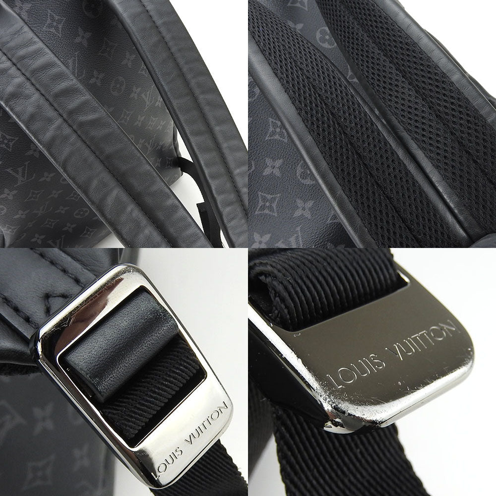 LOUIS VUITTON Backpack M43186 Monogram black Monogram Eclipse Apollo Bag mens Used Authentic