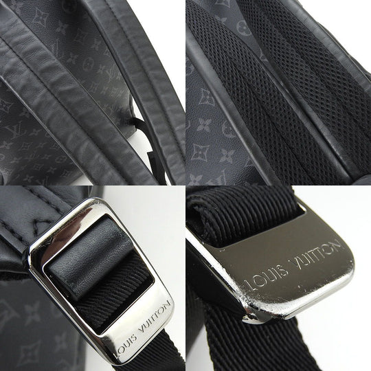 LOUIS VUITTON Backpack M43186 Monogram black Monogram Eclipse Apollo Bag mens Used Authentic