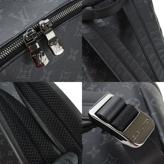 LOUIS VUITTON Backpack M43186 Monogram black Apollo Bag mens Used Authentic