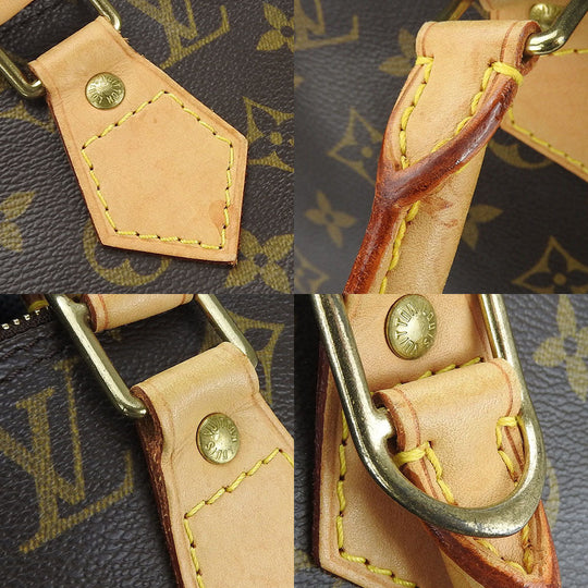LOUIS VUITTON Handbag M51130 Monogram Brown Alma Women Used Authentic