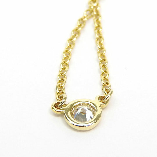 TIFFANY&Co. Necklace K18 yellow gold Yellow Gold Elsa Peretti By the yard Women Used Authentic