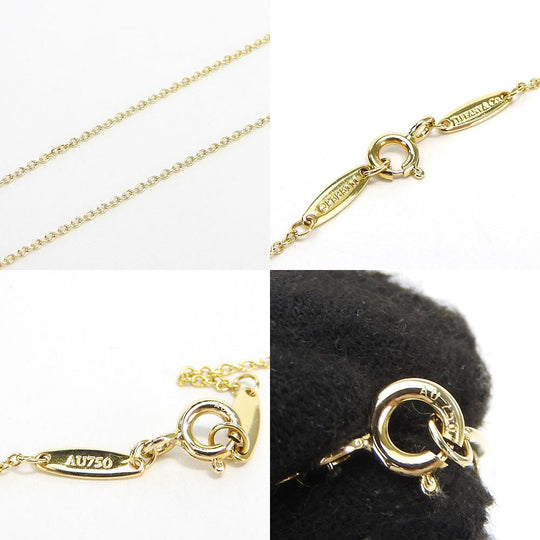 TIFFANY&Co. Necklace K18 yellow gold Yellow Gold Elsa Peretti By the yard Women Used Authentic