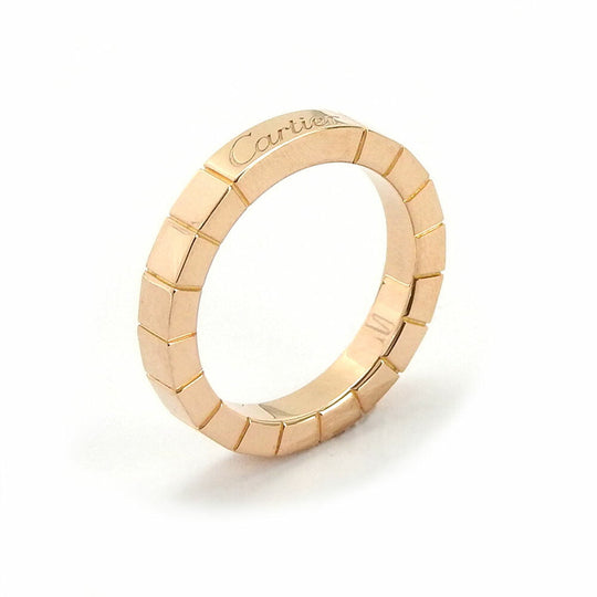 CARTIER Ring K18 Pink Gold Pink gold Laniere Women 48 Used Authentic