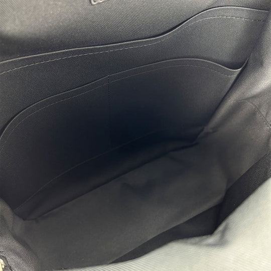 LOUIS VUITTON Backpack N41473 Damier Grafitte black Josh mens Used Authentic