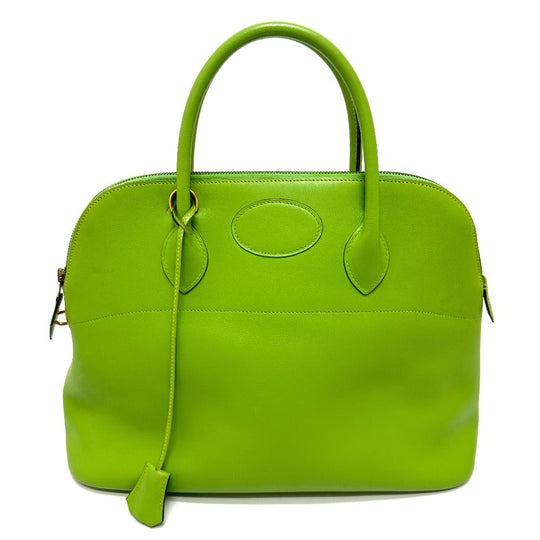 HERMES Handbag Vogarribar green Bored 37