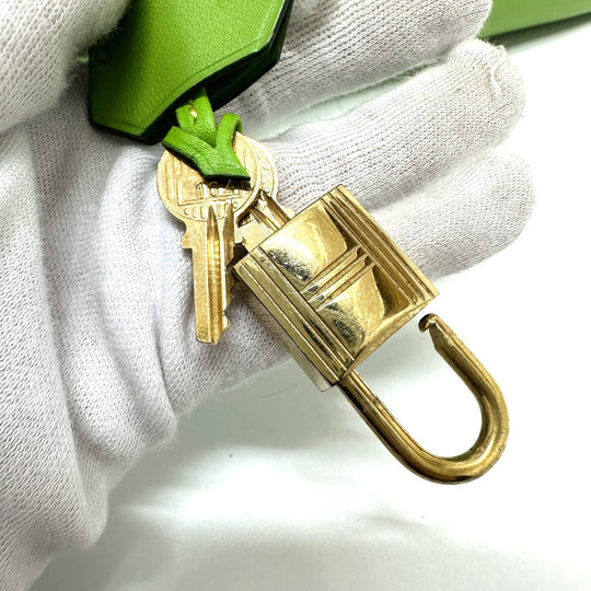 HERMES Handbag Vogarribar green Bored 37