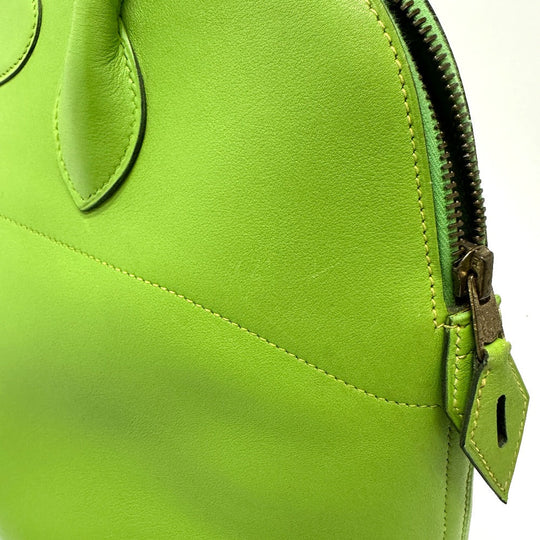 HERMES Handbag Vogarribar green Bored 37