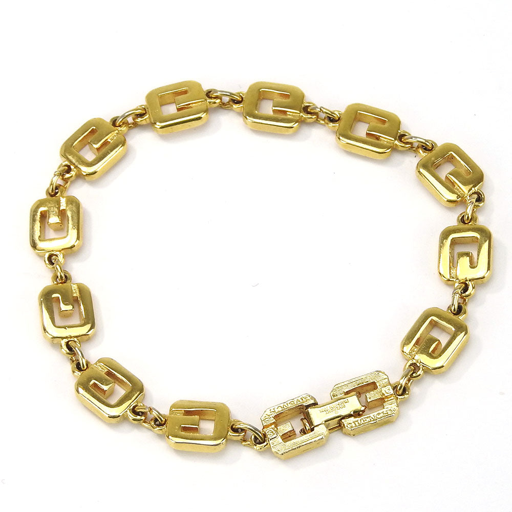 Givenchy bracelet metal gold Women Used Authentic