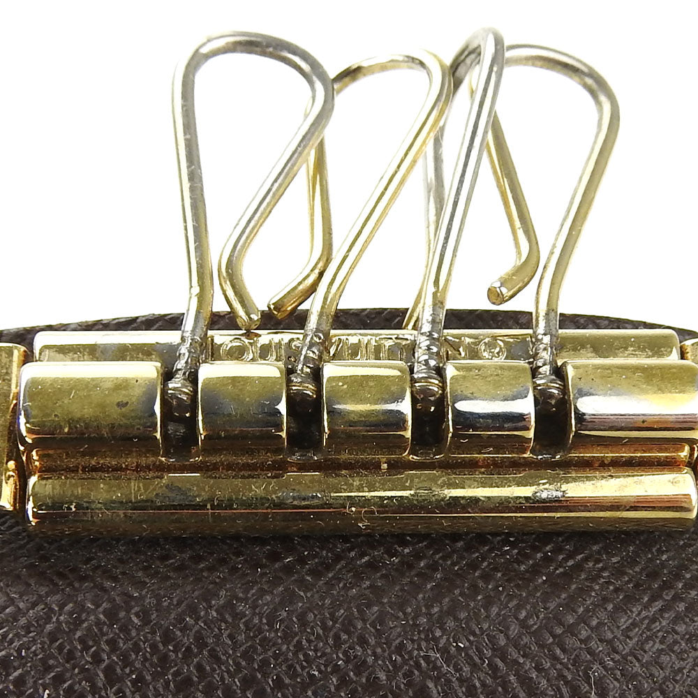 LOUIS VUITTON Key case Key holder  N62631 Damier Ebene Multicles4 unisex(Unisex) Used Authentic