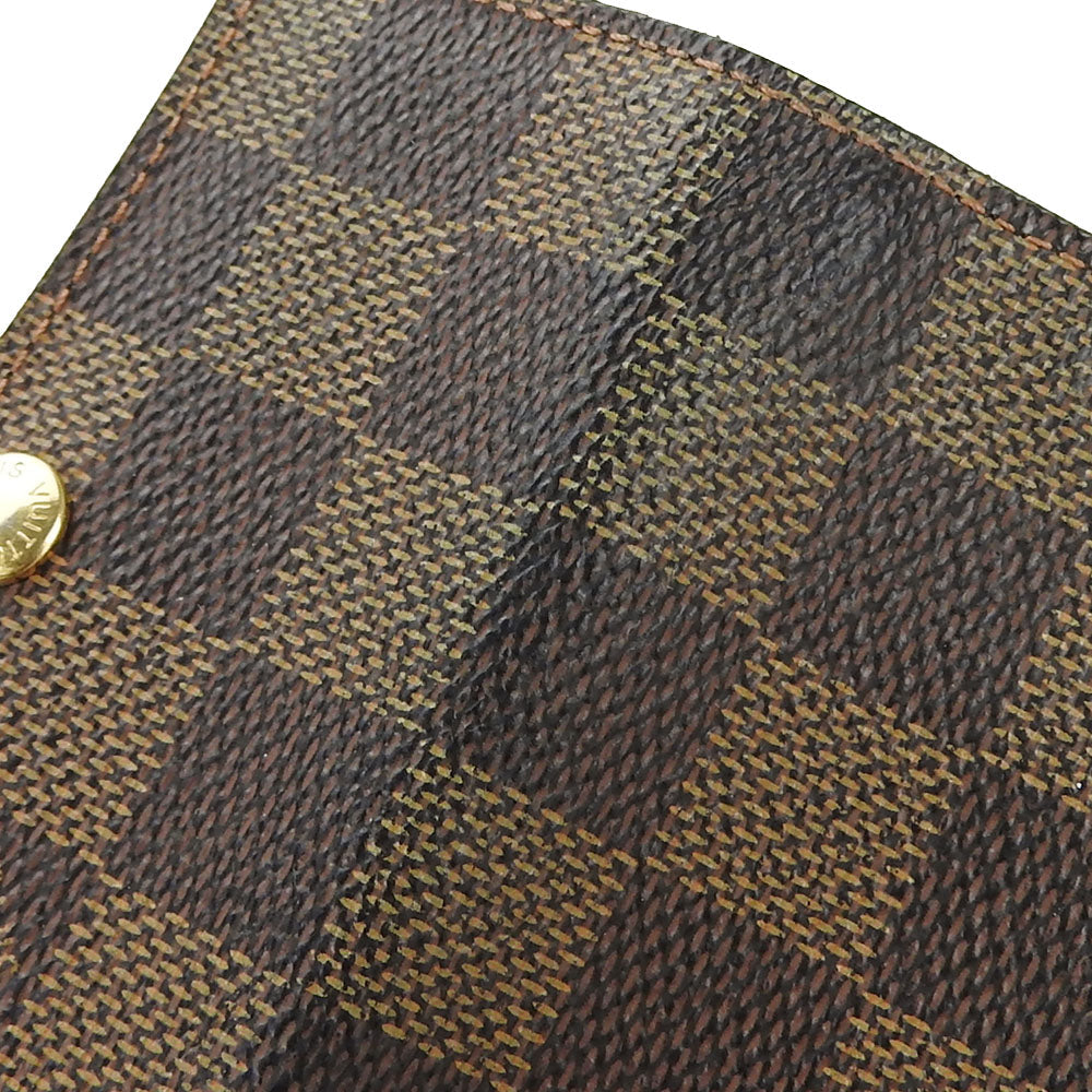 LOUIS VUITTON Key case Key holder  N62631 Damier Ebene Multicles4 unisex(Unisex) Used Authentic