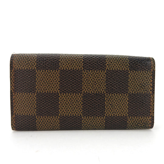 LOUIS VUITTON Key case Key holder  N62631 Damier Ebene Multicles4 unisex(Unisex) Used Authentic