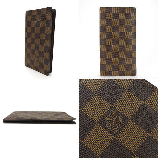 LOUIS VUITTON Bill Compartment N61823 Damier Brown Porto Barrut Cult Credit mens Used Authentic