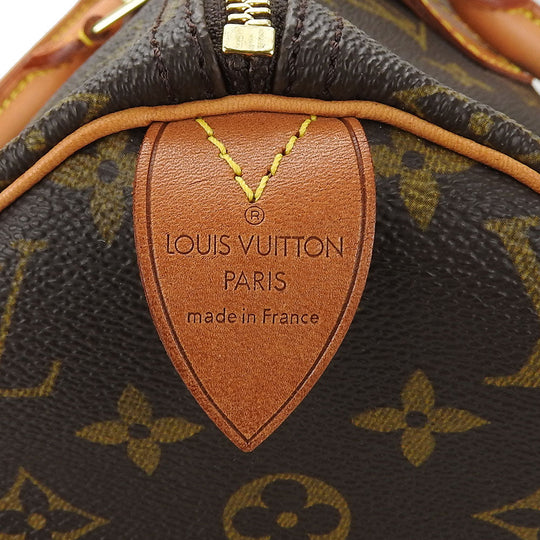 LOUIS VUITTON Handbag M41522 Monogram Brown Speedy 40 Women Used Authentic