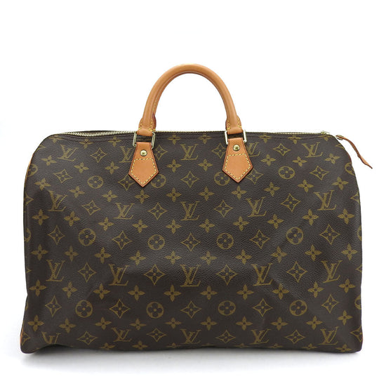 LOUIS VUITTON Handbag M41522 Monogram Brown Speedy 40 Women Used Authentic