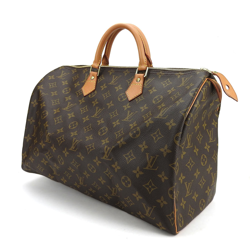 LOUIS VUITTON Handbag M41522 Monogram Brown Speedy 40 Women Used Authentic