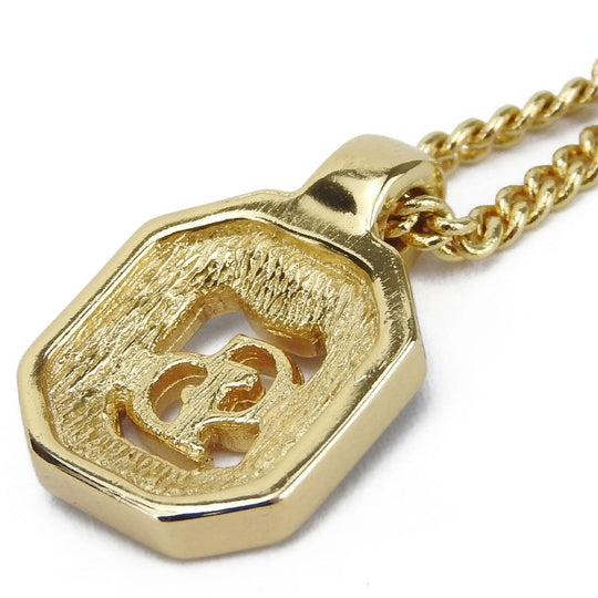 Christian Dior Necklace metal gold Women Used Authentic