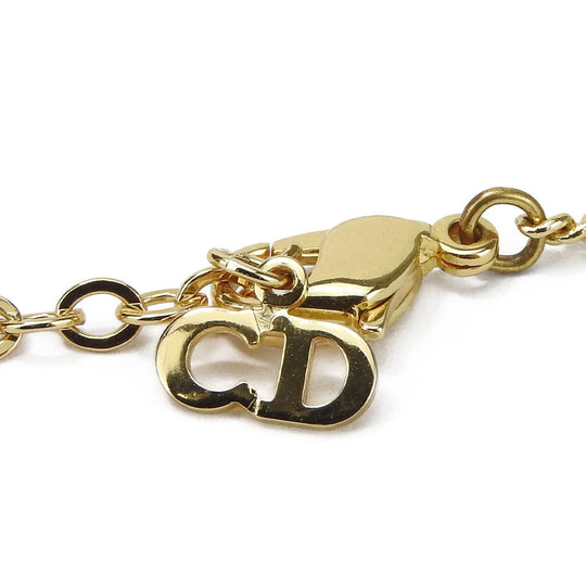 Christian Dior Necklace metal gold Women Used Authentic