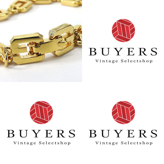 Givenchy bracelet metal gold Women Used Authentic