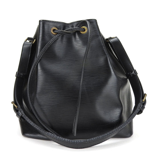 LOUIS VUITTON Shoulder Bag M59012 Epi Leather Noir Petit Noe Women Used Authentic