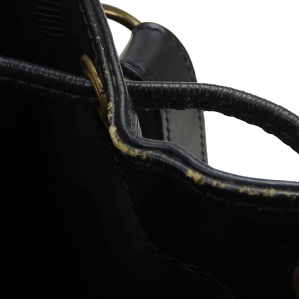 LOUIS VUITTON Shoulder Bag M59012 Epi Leather Noir Petit Noe Women Used Authentic