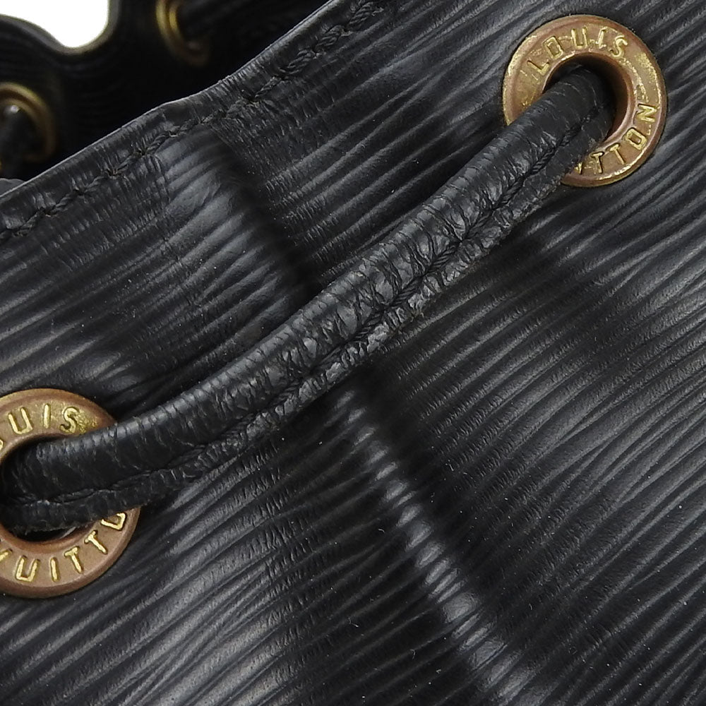 LOUIS VUITTON Shoulder Bag M59012 Epi Leather Noir Petit Noe Women Used Authentic