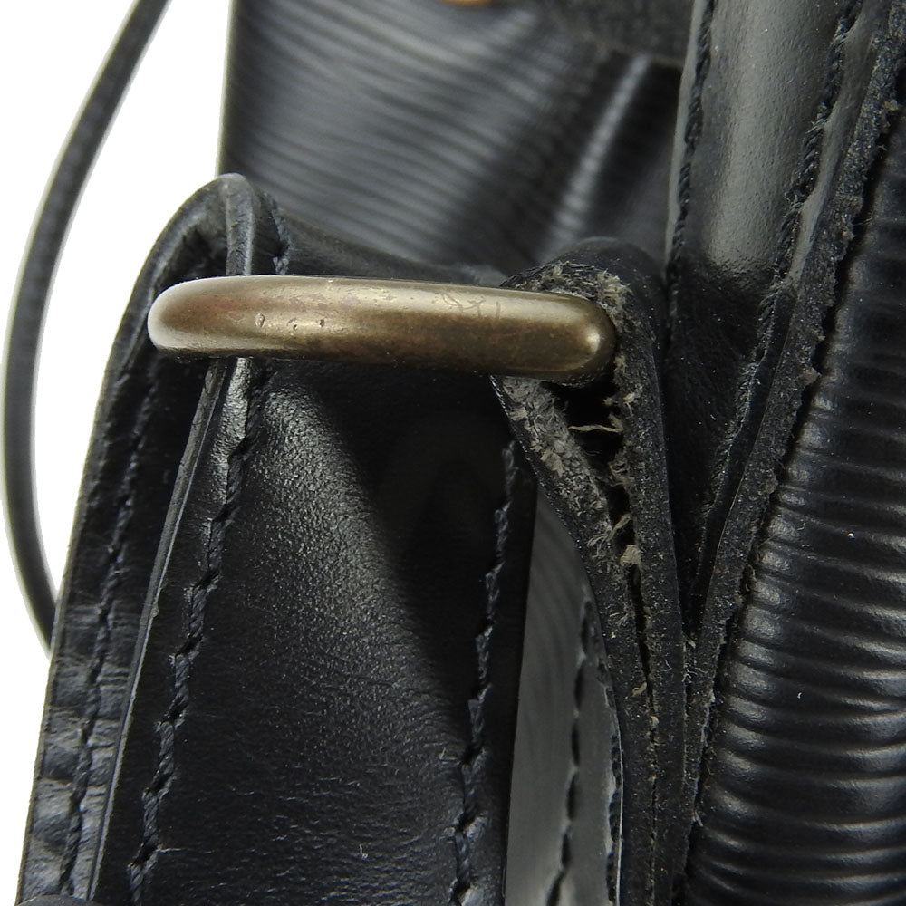 LOUIS VUITTON Shoulder Bag M59012 Epi Leather Noir Petit Noe Women Used Authentic