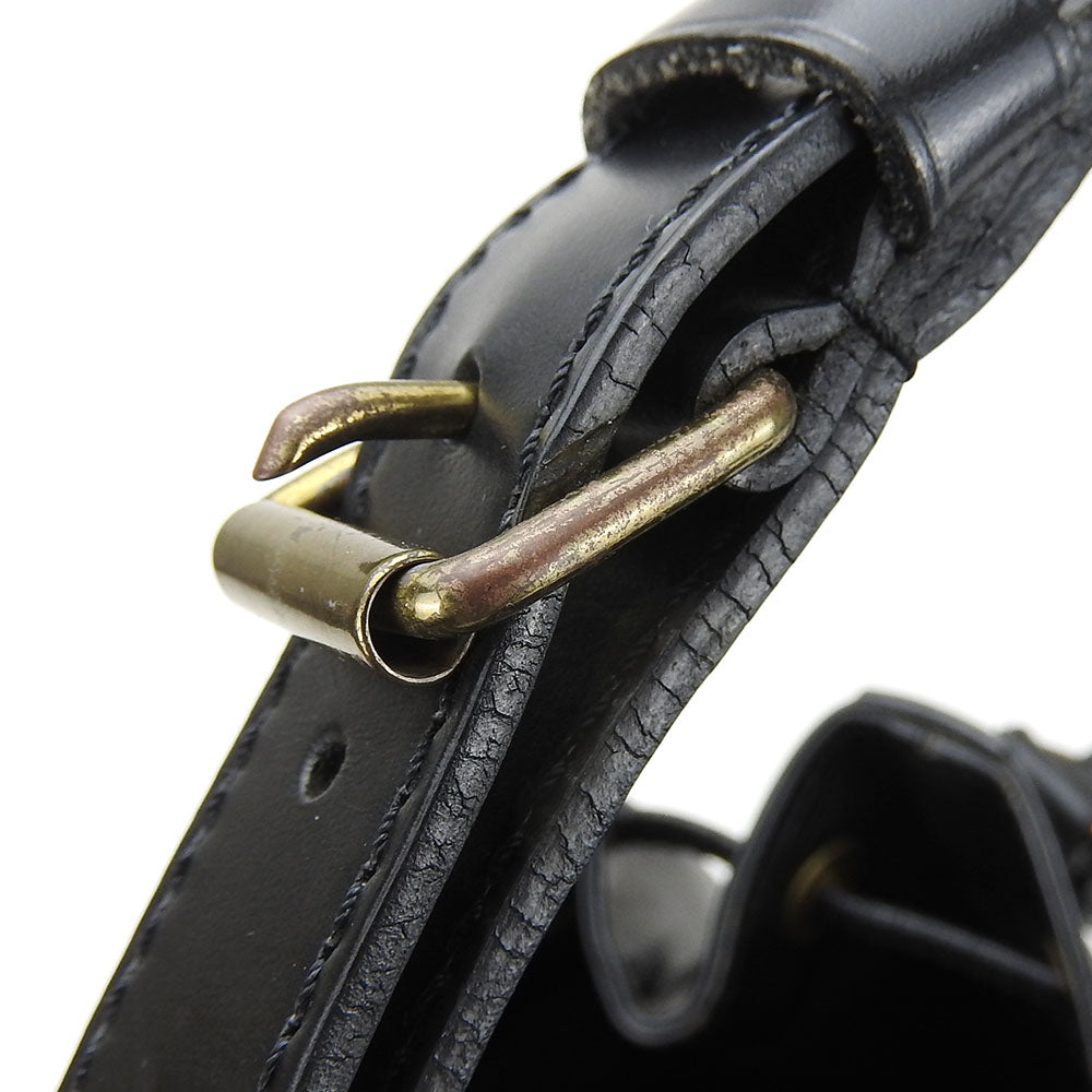 LOUIS VUITTON Shoulder Bag M59012 Epi Leather Noir Petit Noe Women Used Authentic