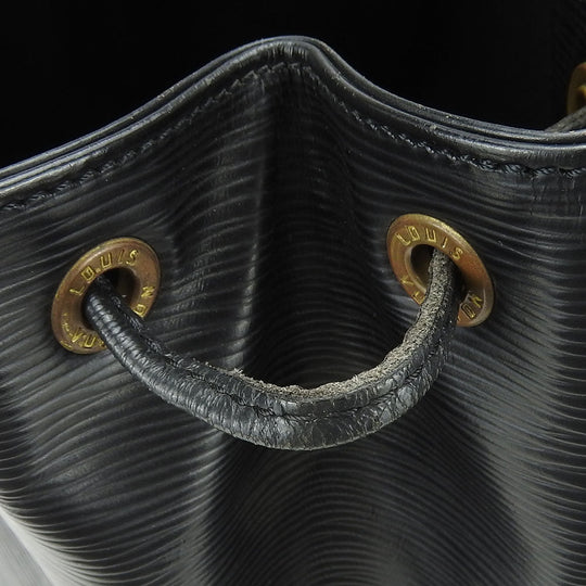 LOUIS VUITTON Shoulder Bag M59012 Epi Leather Noir Petit Noe Women Used Authentic