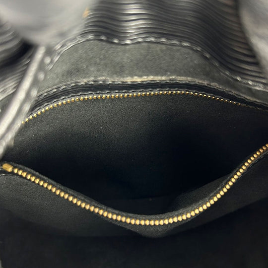 LOUIS VUITTON Shoulder Bag M59012 Epi Leather Noir Petit Noe Women Used Authentic