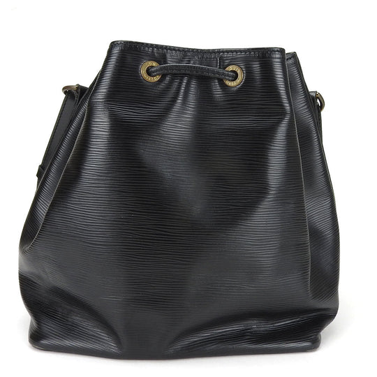 LOUIS VUITTON Shoulder Bag M59012 Epi Leather Noir Petit Noe Women Used Authentic