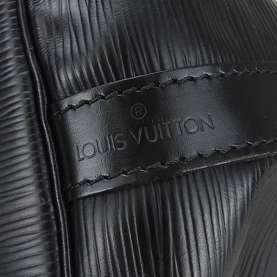 LOUIS VUITTON Shoulder Bag M59012 Epi Leather Noir Petit Noe Women Used Authentic