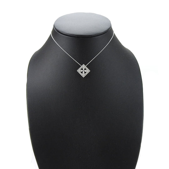 MIKIMOTO Necklace K18 White Gold, K18 Pink Gold White gold Women Used Authentic