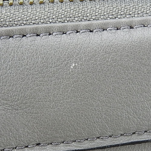 COACH Tote Bag 18303 Leather, Patent Leather gray Women Used Authentic