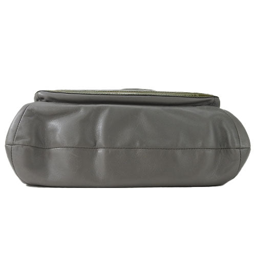 COACH Tote Bag 18303 Leather, Patent Leather gray Women Used Authentic