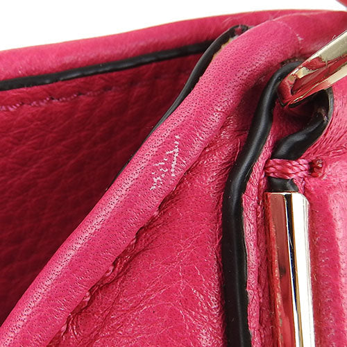 COACH Tote Bag 26282 Canvas, Leather pink Women Used Authentic