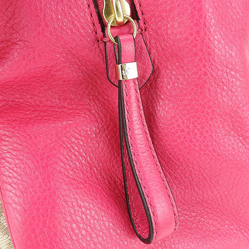 COACH Tote Bag 26282 Canvas, Leather pink Women Used Authentic