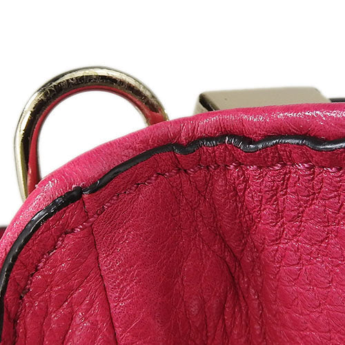 COACH Tote Bag 26282 Canvas, Leather pink Women Used Authentic