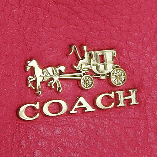 COACH Tote Bag 26282 Canvas, Leather pink Women Used Authentic