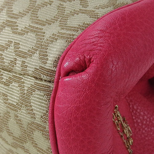 COACH Tote Bag 26282 Canvas, Leather pink Women Used Authentic